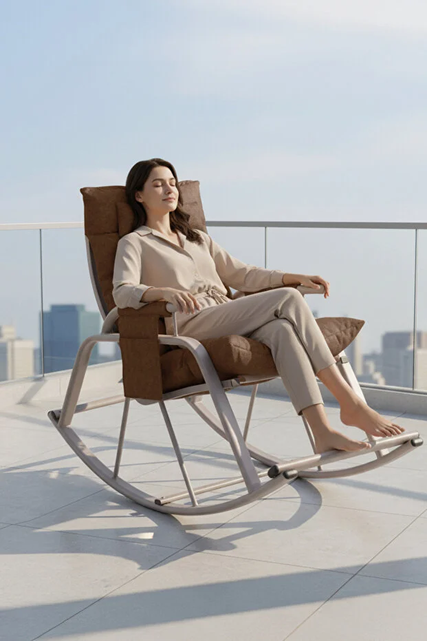 Sallanan Sandalye, Minderli Baba Koltuğu, Metal Tv Koltuğu, Dinlenme Koltuğu, Emzirme Koltuğu